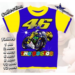Tee-shirt  Moto route Rossi