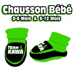 Chausson Bébé Moto Kawa