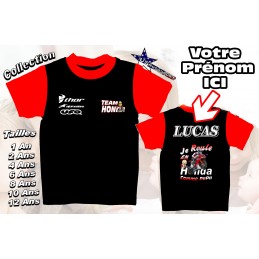 Tee-shirt imprimé Moto route Honda 