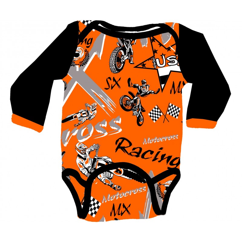 Body motocross MX orange