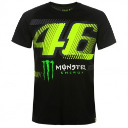 tee shirt adulte monster energy monza valentino  rossi vr46 collection 2019