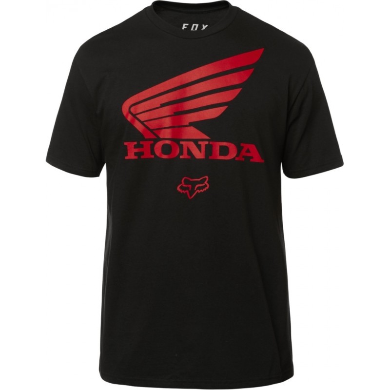 tee shirt FOX Honda X racing noir