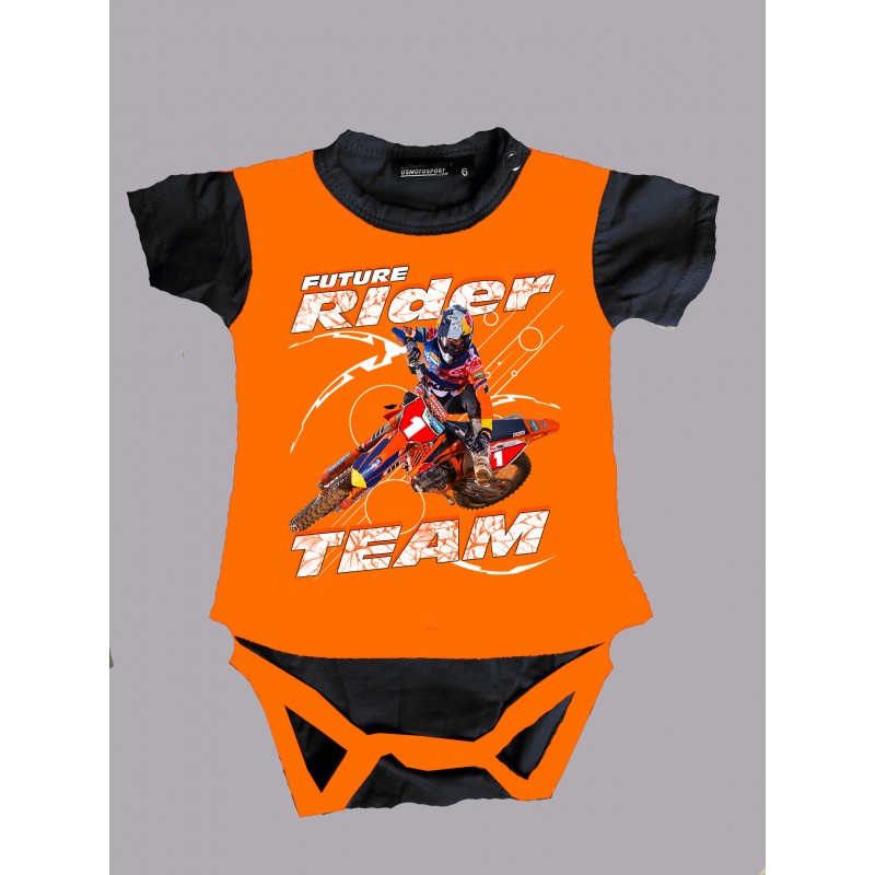 Body Bebê Motocross