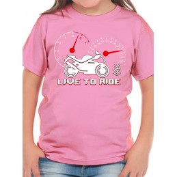 Tee Shirt humour Enfant moto