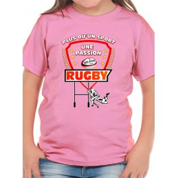 Tee Shirt humour Enfant rugby