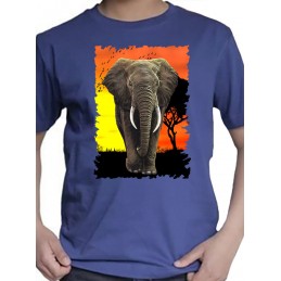 Tee Shirt humour Enfant elephant