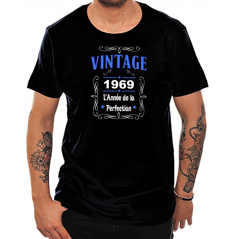 Tee Shirt Humour vintage ( Année au choix )