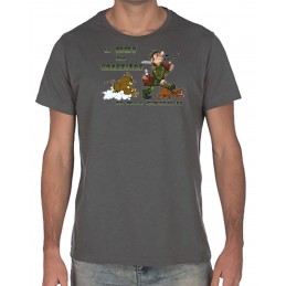 Tee Shirt Humour Je bosse a l'hectare