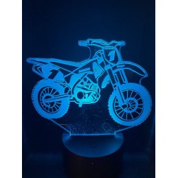 Lampe 3D Moto Sportive