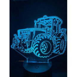 Lampe 3D Tracteur
