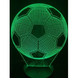 Lampe 3D Ballon Foot