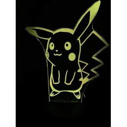 Lampe 3D Pikachu