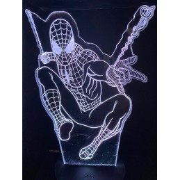 Lampe 3D Spiderman 