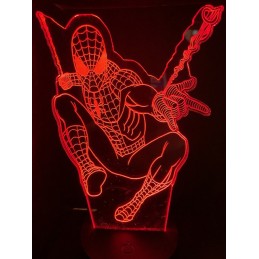 Lampe 3D Spiderman 