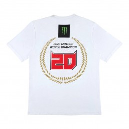Tee shirt Fabio Quartararo Champion du Monde Moto GP 2021