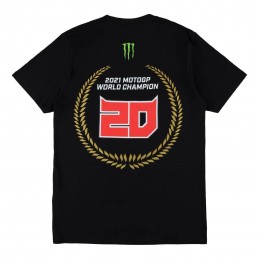 Tee shirt Fabio Quartararo Champion du Monde Moto GP 2021
